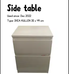 Side table ikea kullens