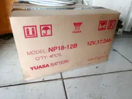 Aki baru 12 volt 17,2 ah
