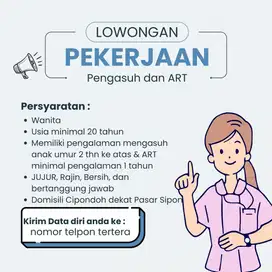 Lowongan ART & Pengasuh