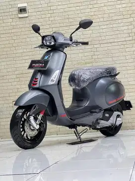 Kilometer 700 Asli‼️ Vespa Sprint S 150 Iget ABS Like New Zaky Mustika