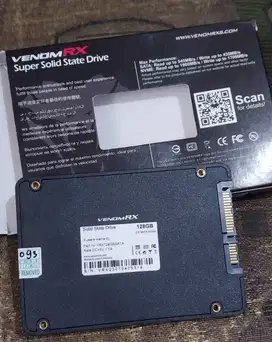 SSD Venomrx 128Gb 6Gbps SATA3 Garansi 2 tahun