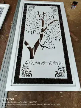 Pagar dorong cutting