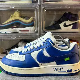 AIR FORCE 1 LOW X LOUIS VUITTON VIRGIL ABLOH WHITE & TEAM ROYAL BLUE