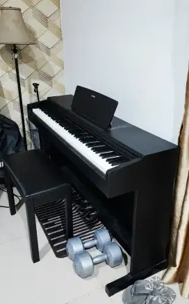 Yamaha Arius Ydp 144 Original + Bangku + Cover Piano