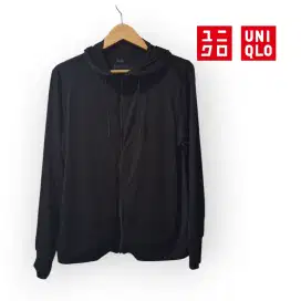 Jaket hoodie Airims Uniqlo UV Protection Dry