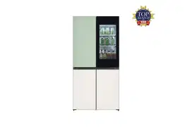 Side by side LG GR-A24FQSMB,di jual Cepat bos