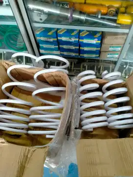 Per keong lowering kit resing ceper Merk archi buat mobil Pajero sport