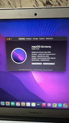 Macbook Air 2015 13 Inch Nego