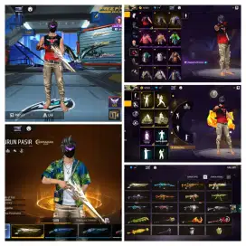 Akun ff spek polosan SG Gurun