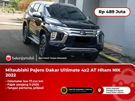 [ LOW KM 17rb ] Mitsubishi Pajero Dakar Ultimate 4x2 AT Hitam 2022