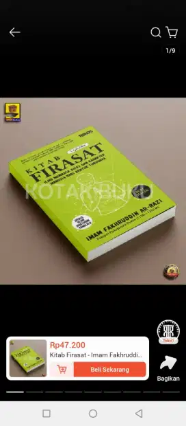 BUKU KITAB FIRASAT ilmu membaca sifat & karakter manusia dr bhs tubuh