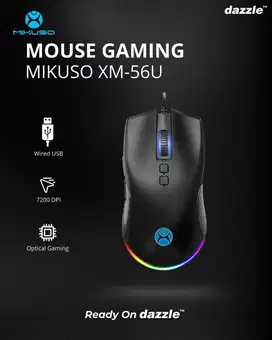 Mikuso XM-56U Gaming Wired