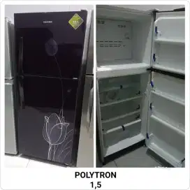 KULKAS 2 PINTU POLYTRON