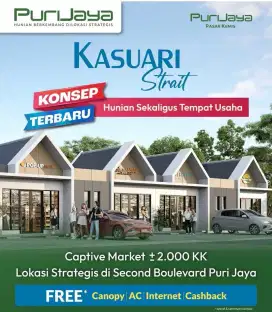Rumah usaha puri jaya pasar Kemis