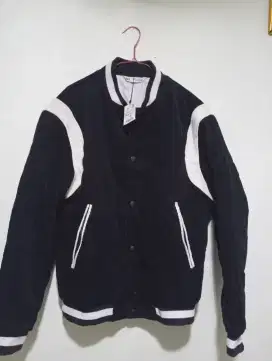 Jaket zara bahan corduroy