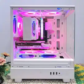 Gaming PC i5 12400F RTX 3060 DDR6 500GB NVMe 16GB DDR4 RGB White Rende