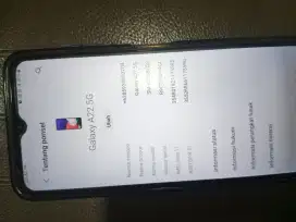 Di jual BU hp Samsung galaxy A22, 5G,ram 6/128, lokasi jakpus