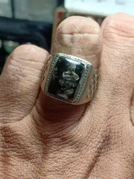cincin batu bulu macan lumajang sedia bacan pirus pandan lumut lawas