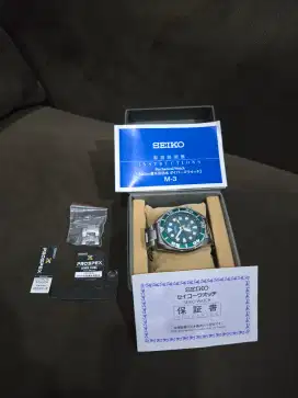 Seiko Sumo Green SZSC004 Fullset JDM Jam Tangan  Istimewa