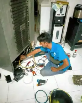 Jasa service AC,kulkas,mesin cuci,pompa air,bongkar pasang ac dll