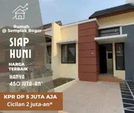 MUDAH PUNYA Rumah SIAP HUNI DI SEMPLAK BOGOR