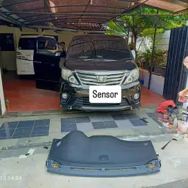 Service dasboard toyota Alphard vellfire