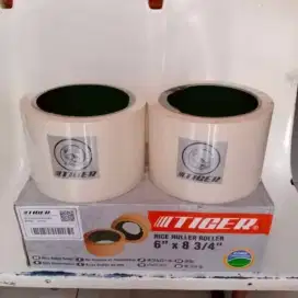 TIGER RUBBER ROLL PENGILINGAN PADI  8 3/4 × 6 PEMECAH KULIT PADI
