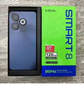 Jual Cpt Infinix Smart 8 Fullset Kondisi 99%Gres Baru Buka Plastick