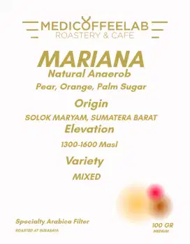 KOPI SPECIALTY ARABICA SOLOK MARYAM