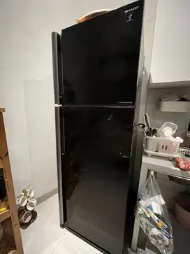 Lemari Es Sharp 2 Pintu SJ-IG571 JTech Inverter