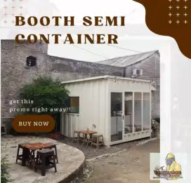Booth semi container