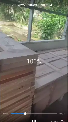 Dijual paketan pintu panel dan jendela 27 pcs di cianjur Jabar
