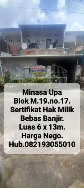 Jual Cepat Rumah di kota makassar