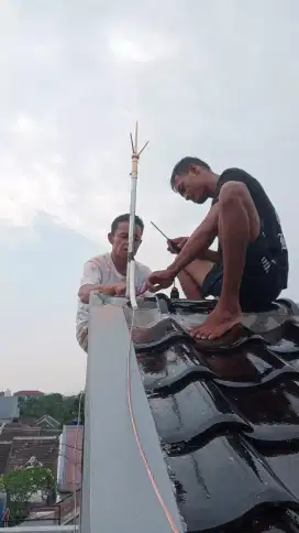 Agen Pasang Penangkal Petir Radius Dan Konvensional