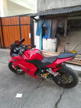 Jual cepat bu Ninja 250 karbu 2 silinder