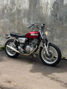 Yamaha byson 2016 custom british tracker scrambler japstyle chopper