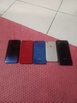 Jual 5 hp oppo/realme/iphone/redmi