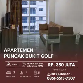 PUNCAK BUKIT GOLF TERMURAH ‼️ Apartemen 2BR dekat Pakuwon Mall