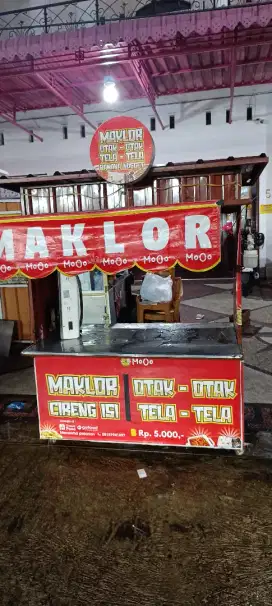 DIJUAL/OVER
STAND ROMBONG BESERTA LAPAK TEMPATNYA