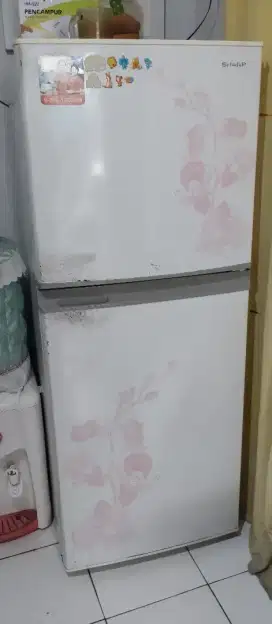 Kulkas 2 pintu jalan dan normal