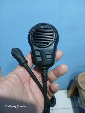 MICROPHONE ICOM HM-126RB  Hand Mic IC-M604 Original Bekas ICOM  HM126