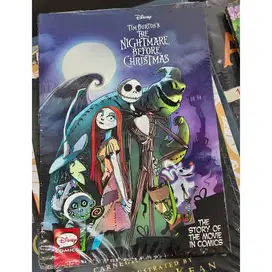 Nightmare before Christmas graphic comic Disney