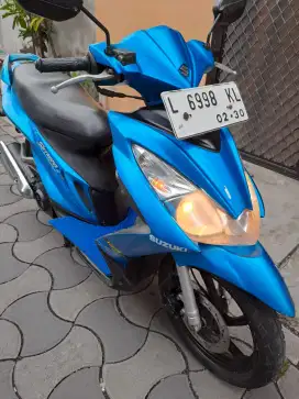 Skydrive 2010 CW 125 Biru Plat Baru 2030 Panjang!!!