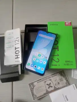 Infinix hot 12i ram 4/64 fullset