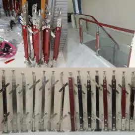 Hand railing tangga pvc tiang reling tangga tiang tangga stenlis