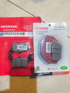 Kampas rem depan&belakang honda