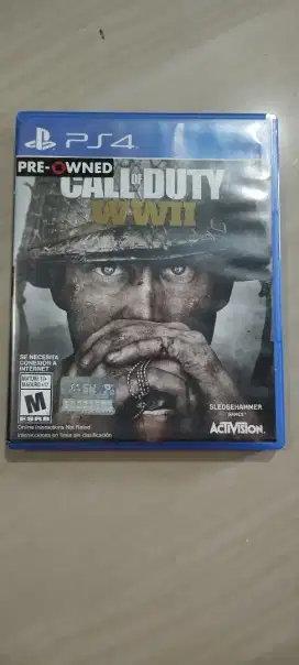 BD PS 4 Call Of Duty WWII