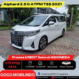 Toyota Alphard G ATPM TSS Matic 2021 ANTIK ISTIMEWA Bisa Kredit