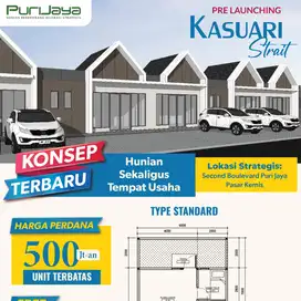 Dijual Rumah Usaha Kasuari Strait di Puri Jaya