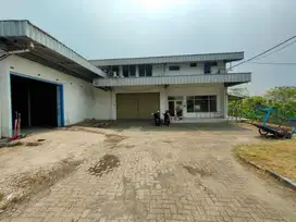 Dijual Gudang/Pabrik lokasi pasar Kemis dekat dari pintu tol